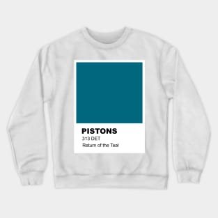 313 Teal Pantone 2 Crewneck Sweatshirt